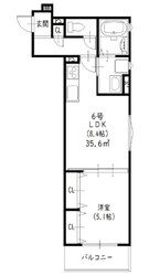 豊中駅 徒歩14分 2階の物件間取画像